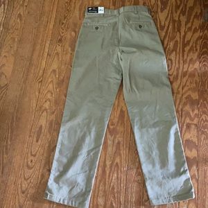 George tan teen kids khakis